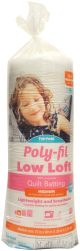 Fairfield Low Loft Bonded Polyester Batting Twin Size 72 inch X90 inch FOB MI