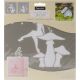 Americana Decor Stencil 8 InchX8 Inch 2 Per Pkg Fairies