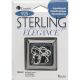 Sterling Elegance Genuine 925 Silver Beads and Findings Small Ball Hooked Earrings 8 Per Pkg