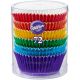Standard Baking Cups Multi Primary Foil 72 Per Pkg