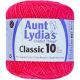Aunt Lydias Classic Crochet Thread Size 10 Hot Pink