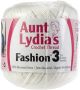 Aunt Lydia s Fashion Crochet Thread Size 3 White