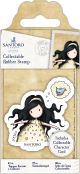 Santoro s Gorjuss Rubber Stamp No. 44 Free As A Bird