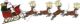 Jolee s By You Dimensional Stickers Sleigh and Reindeer