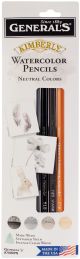 Kimberly Watercolor Pencils 4 Per PkgNeutrals