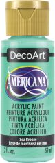 Americana Acrylic Paint 2oz Sea Breeze Opaque