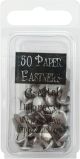 Creative Impressions Metal Paper Fasteners 7mm 50 Per Pkg Round Pewter