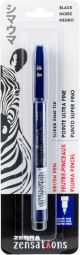 Zebra Zensations Super Fine Tip Brush Pen Black