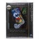 Dimensions Gold Collection Counted Cross Stitch Kit 16 Inch Long Santas Flight Stocking 16 Count