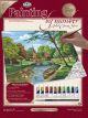 Paint By Number Kit Artist Canvas Series 11 inch X14 inch Church By The River