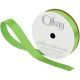 Offray Single Face Satin Ribbon 5 Per 8 Inch X18 Kiwi