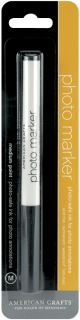 American Crafts Photo Marker Medium Point Black