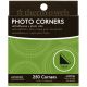 iCraft Photo Corners Boxed 250 Per Pkg Black