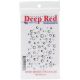 Deep Red Cling Stamp 3.2 Inch X2.2 Inch Water Droplets Background