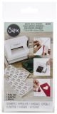 Sizzix Adhesive Sheets 2.5 Inch X4.75 Inch 10 Per Pkg Permanent