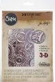 Sizzix 3D Texture Fades Embossing Folder By Tim HoltzMechanics