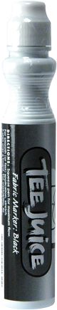 Jacquard Tee Juice Broad Point Fabric Marker Open StockBlack