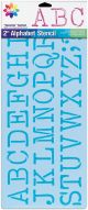 Stencil Magic Decorative Stencils 2Inch Typewriter Uppercase 8.25Inch X18Inch