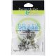 Eyelet Outlet Shape Brads 12 Per Pkg Metallic Anchor