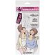 Art Impressions Girlfriends Cling Rubber Stamps Laughing