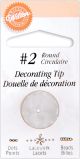Decorating Tip 2 Round 1 Pack uos not specied in notions but listed