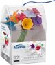 Silicone Flower Shaped Wine Charms Assorted Colors