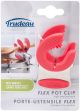 Stainless Steel Flex Pot ClipRed