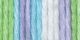 Lily Sugar n Cream Yarn Stripes Violet 1 pack of 1 Skein