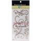 Eyelet Outlet Adhesive Jewel Swirls 468 Per Pkg Champagne