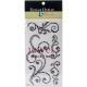 Eyelet Outlet Adhesive Pearl Swirls 468 Per Pkg Black