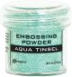 Ranger Embossing Powder Aqua Tinsel 1 pack of 1 piece