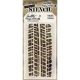 Tim Holtz Layered Stencil 4.125 inch X8.5 inch Treads