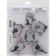 Tim Holtz Cling Stamps 7 InchX8.5 Inch Bird Crazy