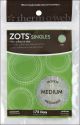 Zots Singles Clear Adhesive Dots Medium 3 Per 8 Inch X1 Per 64 Inch Thick 175 Per Pkg