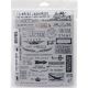 Tim Holtz Cling Stamps 7 Inch X8.5 Inch Correspondence