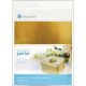 Silhouette Printable Adhesive Foil 8.5 Inch X11 Inch 8 Per Pkg Gold