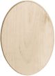 Baltic Birch Oval Plaque 5 inch X7 inch X.38 inch 