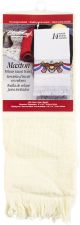Charles Craft Maxton Velour Guest Towel 14 Count 12 Inch X19.5 Inch Ecru