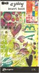 Dyan Reaveley s Dylusions Dyalog Insert Book 4.375 inch X8.25 inch Backgrounds
