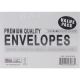 Leader A1 Envelopes 3.625 inch X5.125 inch 100 Per Pkg White