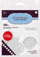 Scrapbook Adhesives 3D SelfAdhesive Foam Squares 308 Per PkgWhite .25inchesX.25inches