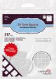 Scrapbook Adhesives 3D Foam Squares Variety Pack 217 Per Pkg White 63 .5 inch X.5 inch 154 .25 inch X.25 inch 