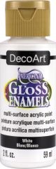 Americana Gloss Enamels Acrylic Paint 2OzWhite