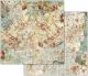 Stamperia Double Sided Cardstock 12 inch X12 inch Time Is An Illusion Floral Texture