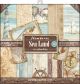 Stamperia Double Sided Paper Pad 12 Inch X12 Inch 10 Per Pkg Sea Land 10 Designs Per 1 Each