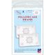 Jack Dempsey Stamped Pillowcase Shams 2 Per Pkg XX Col