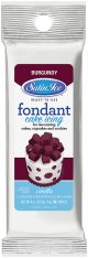 Satin Ice Packaged Fondant 4oz Burgundy Vanilla