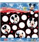 EK Disney Paper Pack 12 Inch X12 Inch 10 Per Pkg Mickey Black