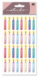 Sticko Classic Stickers Birthday Candles Foil