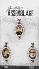 Tim Holtz Assemblage Links 3 Per Pkg Jeweled Photo